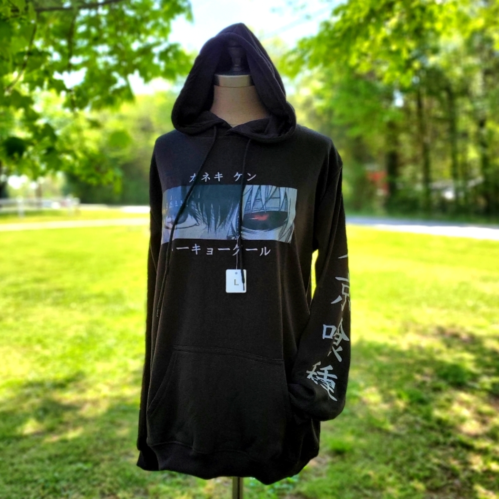 Tokoyo Ghoul Unisex Hoodie Size Large
